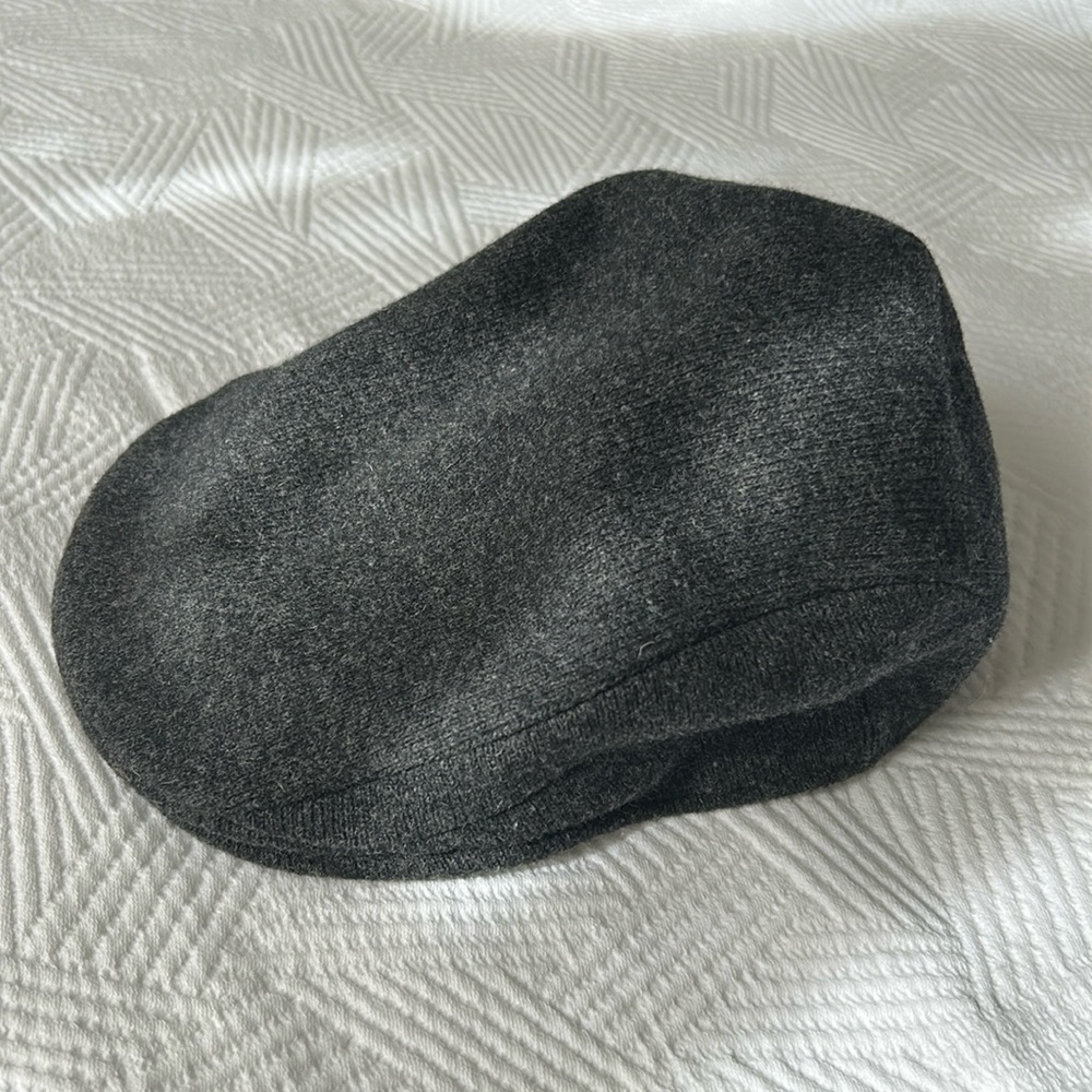 Kangol men’s dark grey wool 507 hat/ size M